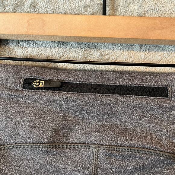 Lululemon Speed Up Tights Heathered Black Gray Size 6 Tall 31” - Picture 7 of 8